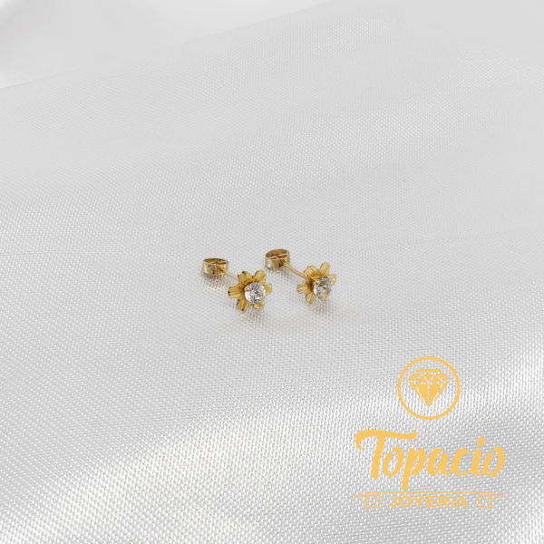 Abridor Flor Blanca 18K