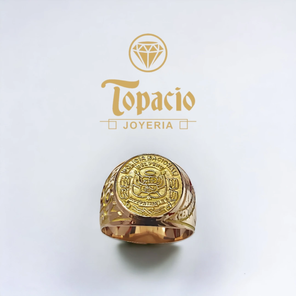 Anillo PNP Emblema 18K