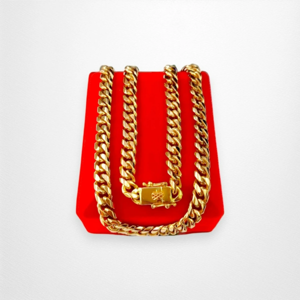 Cadena Lomo de Corvina 18K