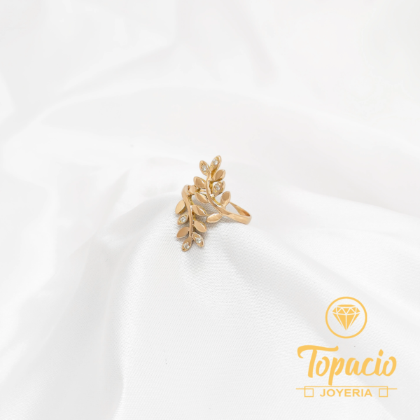 Anillo Ramo de Olivo 18K