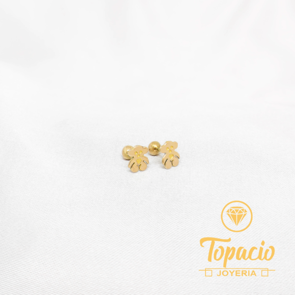 Aretes Ositos 18K
