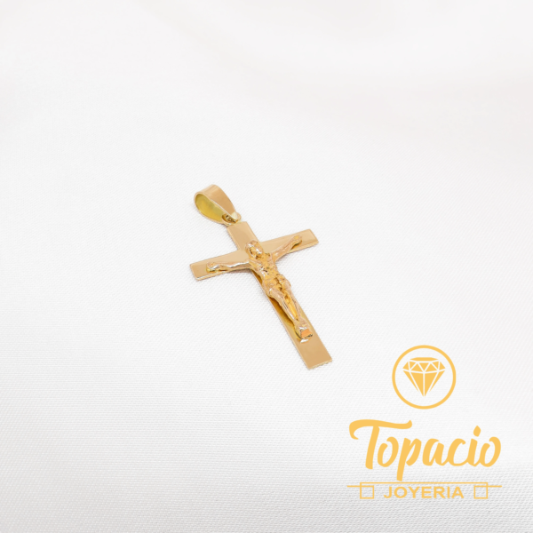 Dije Crucifijo 18K