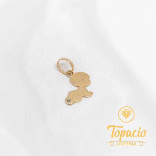 Dije Bebé Personalizado 18K