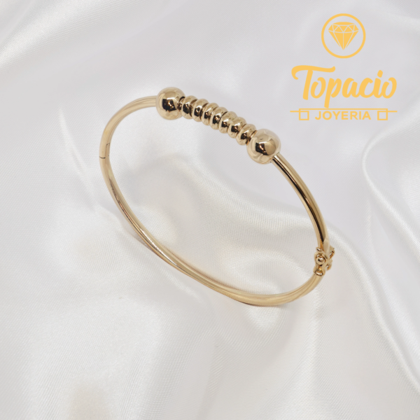 Puñera con Bolas y Donas 18K