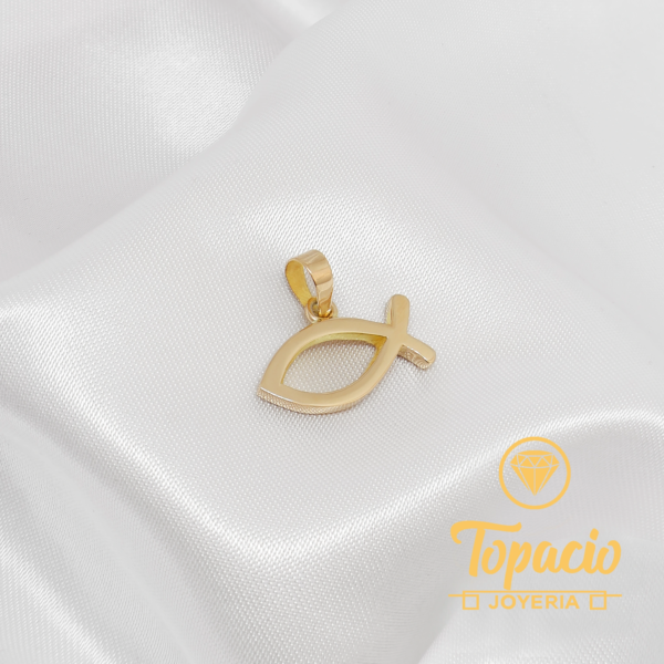 Dije Pez Cristiano 18K