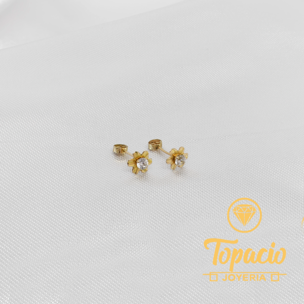 Abridor Flor Blanca 18K