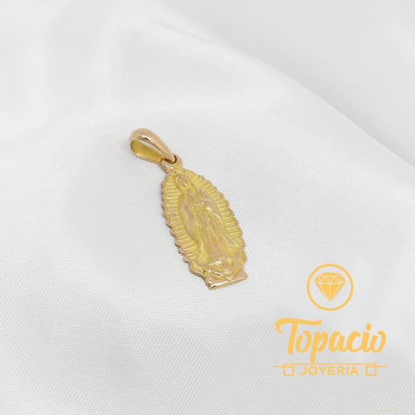 Dije Virgen de Guadalupe 18K