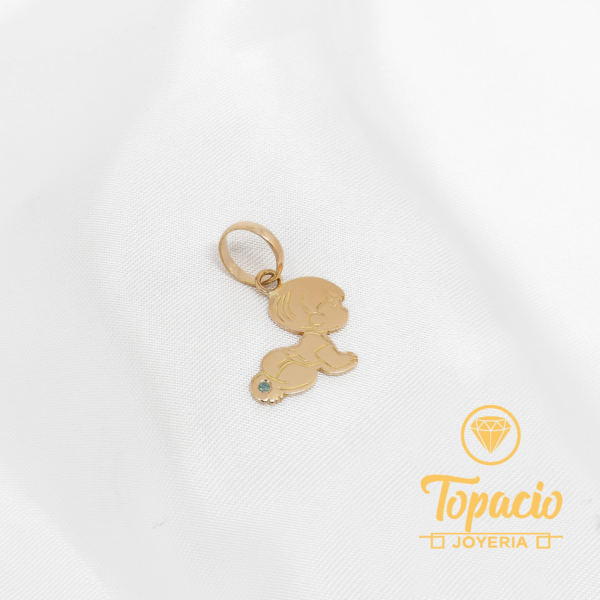 Dije Bebé Personalizado 18K