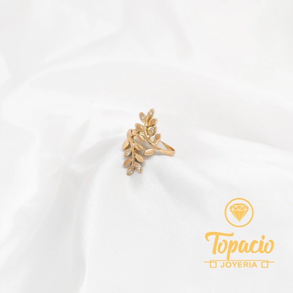 Anillo Ramo de Olivo 18K