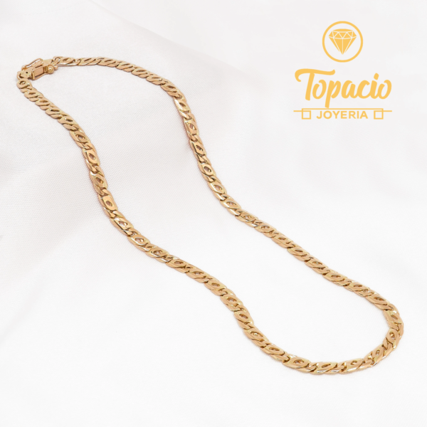 Cadena Mónaco 18K