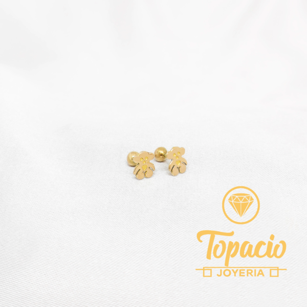 Aretes Ositos 18K