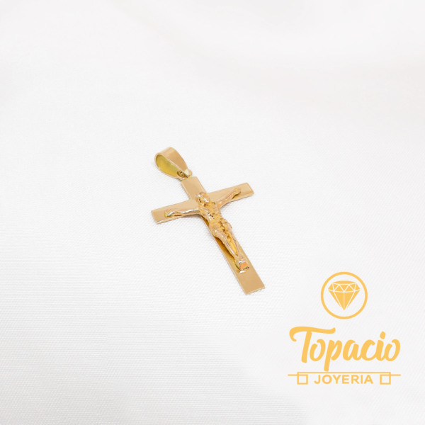 Dije Crucifijo 18K