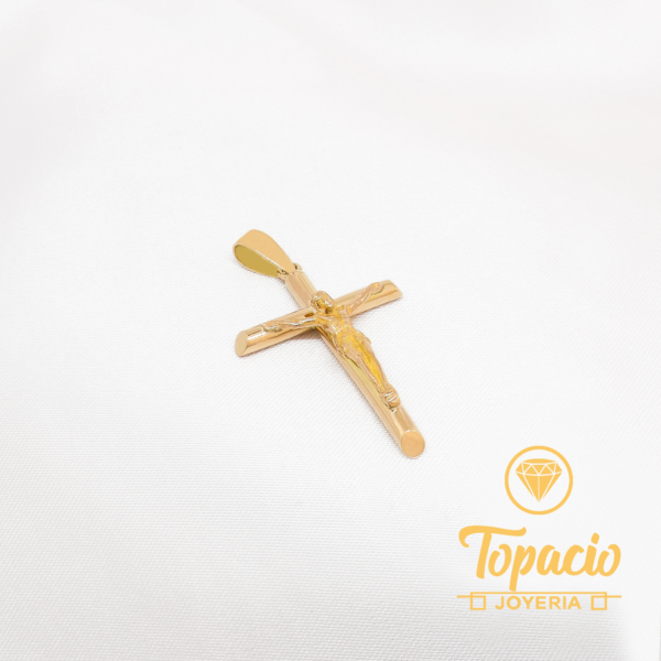 Dije Crucifijo 18K