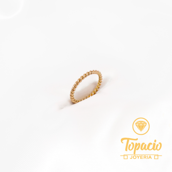 Anillo Trenzado 18K