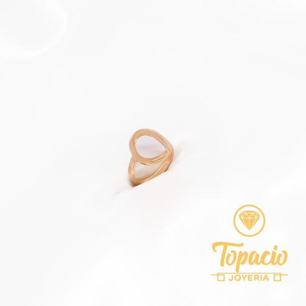 Anillo Círculo Abierto 18K