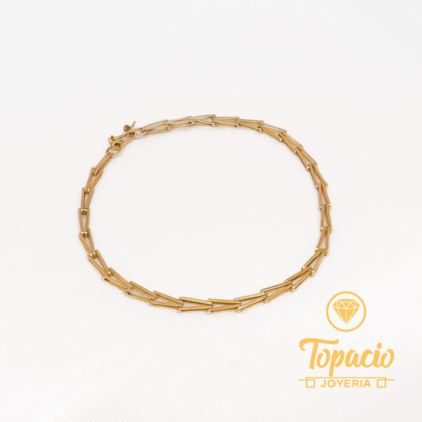 Pulsera Espiga 18K
