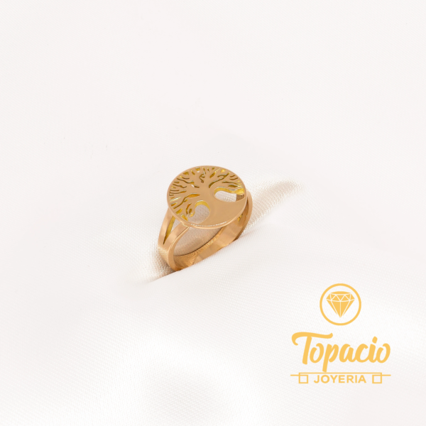 Anillo Árbol de la Vida 18K