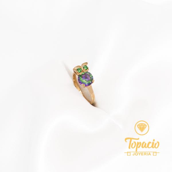 Anillo Búho 18K