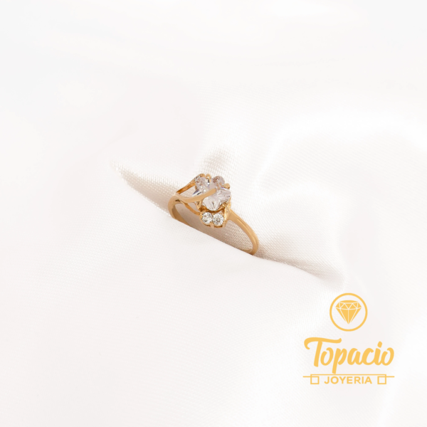 Anillo Flor 18K