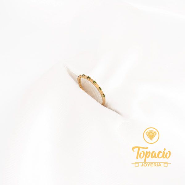 Anillo Churumbela Abierta 18K