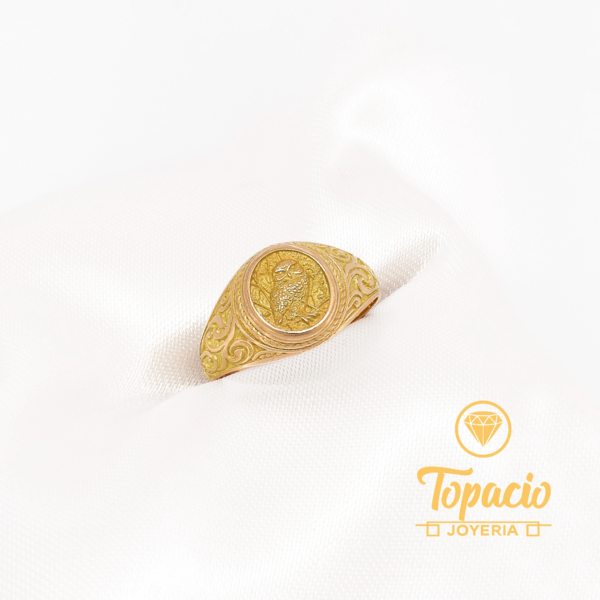Anillo Búho 18K