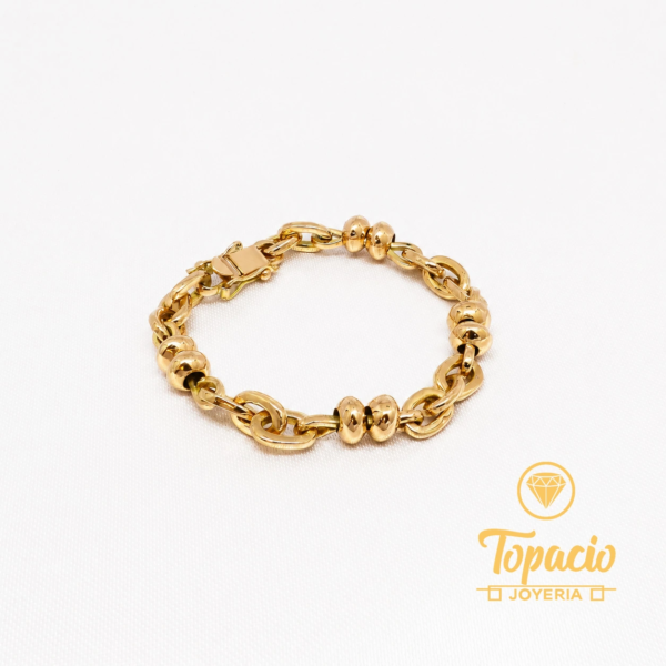 Pulsera Eslabón Dona 18K