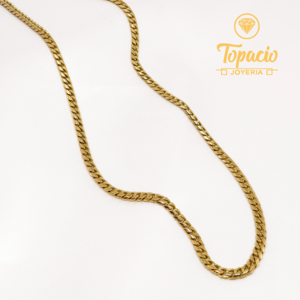 Cadena Lomo de Corvina 18K