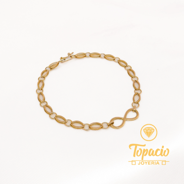 Pulsera Infinito 18K