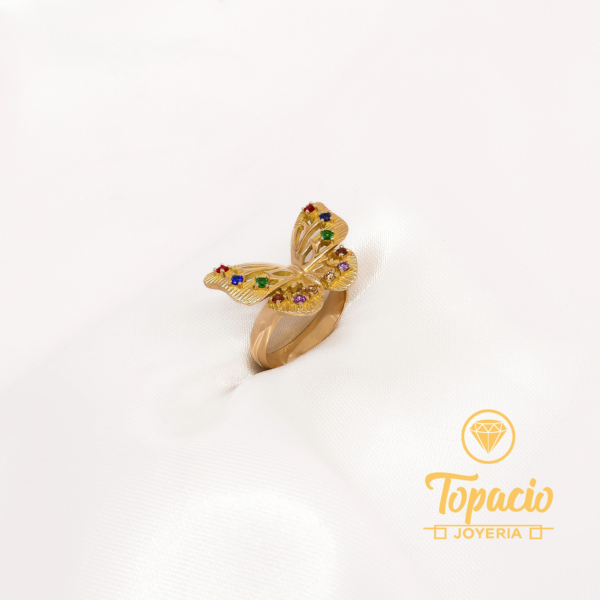 Anillo Mariposa 18K
