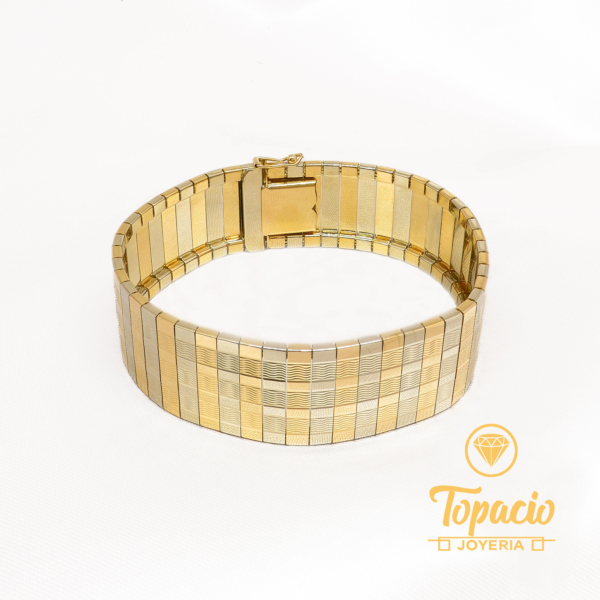 Brazalete Tres Oros 18K