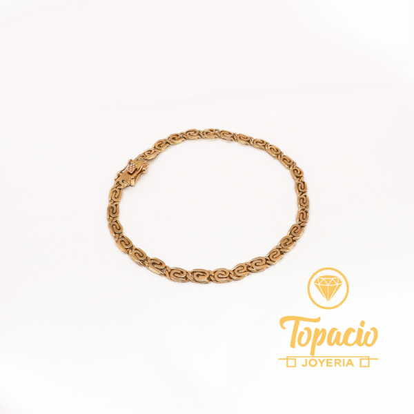 Pulsera Mónaco Chino 18K