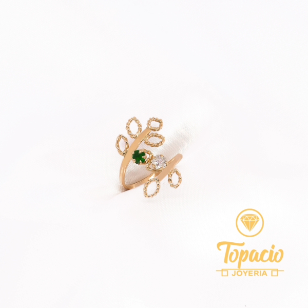 Anillo Ramo de Olivo 18K