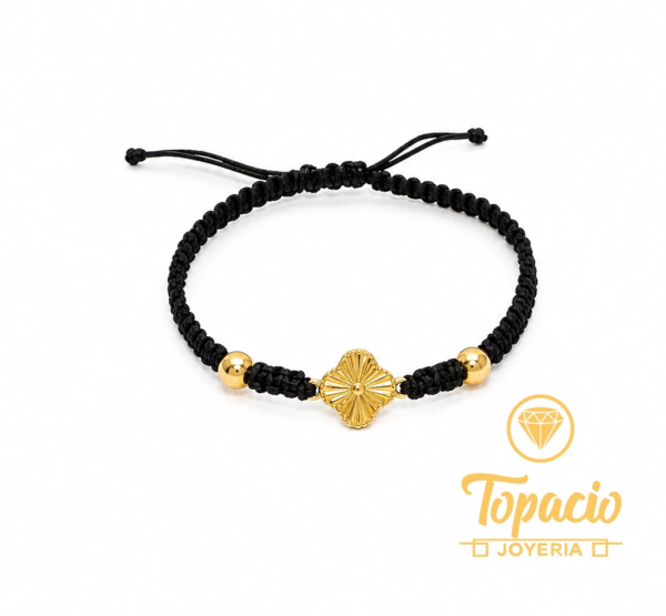 Pulsera Hilo Van Cleef 18K